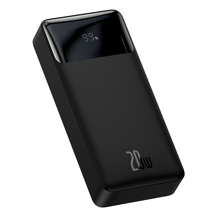 پاوربانک 20000mAh باسئوس Baseus مدل Bipow Digital Display توان 20 وات Baseus Powe Bank Bipow Digital Display Model PPDML-M01